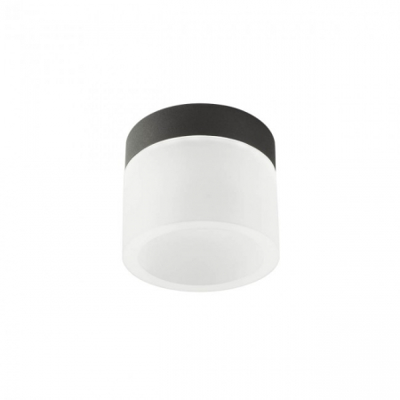 Moderne - Plafoniera REDO NAIDA 01-3359 LED 6W 3000K/4000K 258lm Nedimabil Metal Negru Mat IP44