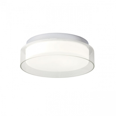 BLACK FRIDAY 2024 - Plafoniera REDO Naji 01-1454 SMD LED 18W 3000K 1000lm Ø350 IP44 Nedimabil Crom White