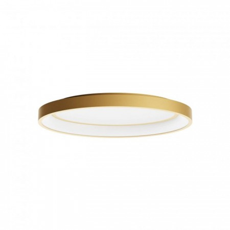 Moderne - Plafoniera Redo Nobu, auriu mat, LED CCT, 40W, 1858 lumeni, 3000K/4000K, L.45 cm, 01-3804