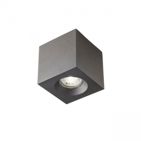 BLACK FRIDAY - Plafoniera REDO PRATO 01-3356 GU10 1X35W    Aluminiu Negru Mat IP44