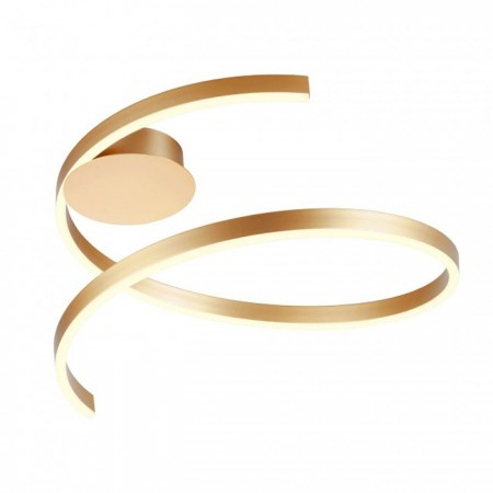 BLACK FRIDAY 2024 - Plafoniera Redo Scroll, bronz mat, LED, 38W, 1910 lumeni, 3000K/4000K/6000K, D.60 cm, 01-4011