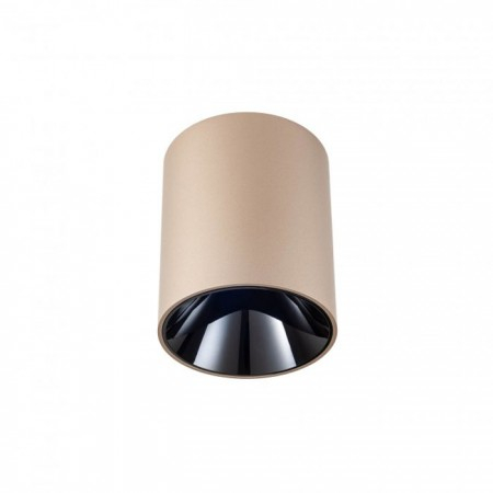 Moderne - Plafoniera Redo Takto, silver coffee, LED, 15.5W, 1160 lumeni, alb cald 3000K, D.9 cm, 01-3658