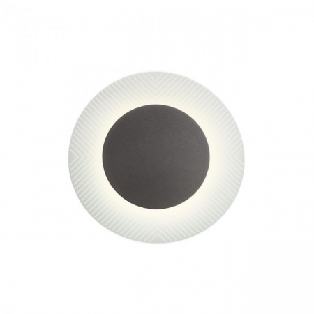 SPRING SALE - Plafoniera REDO TATOO 01-2687 LED 7W 3000K 358lm Nedimabil Metal Negru Mat IP20