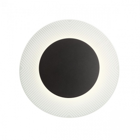 Plafoniera REDO TATOO 01-2689 LED 14W 3000K 785lm Nedimabil Metal Negru Mat IP20