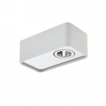 Plafoniere - Plafoniera Redo Yuki, alb mat, 6W, 395 lumeni, alb cald 3000K, L.13 cm, 01-3685