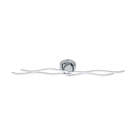Plafoniera Roncade, Crom-Alb, LED, 40W, 3600lm, Aluminiu/Otel - 31996