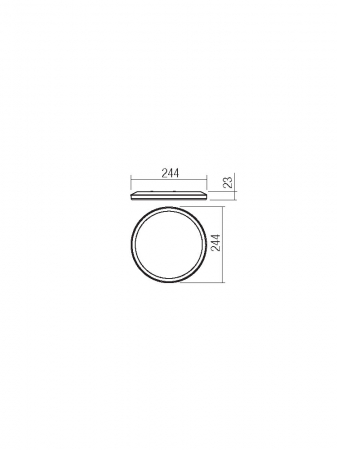 Plafoniera rotunda Smarter Memo 05-942 Policarbonat Alb mat CCT LED 15W 3000K-6500K 1300lm/1450lm IP54 [1]
