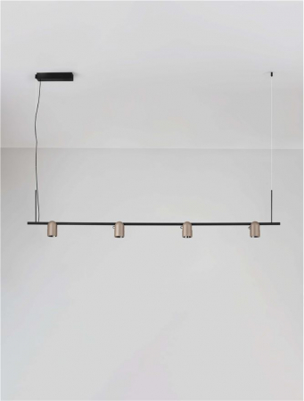 Lustra SIRMOS Nova Luce 9088131 LED 30 W, 1608 lm, 3000K IP20 Champaign Gold [6]