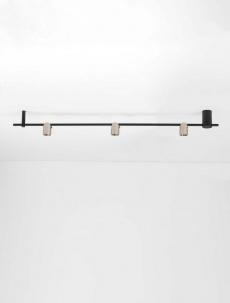 Plafoniere - Plafoniera Nova Luce SIRMOS 9088132 Triac Dimmable Sandy Gold Beige Aluminium & Sandy Black Base LED 21W 1561lm 3000K IP20
