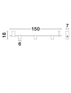 Plafoniera Nova Luce SIRMOS 9088132 Triac Dimmable Sandy Gold Beige Aluminium & Sandy Black Base LED 21W 1561lm 3000K IP20 [4]