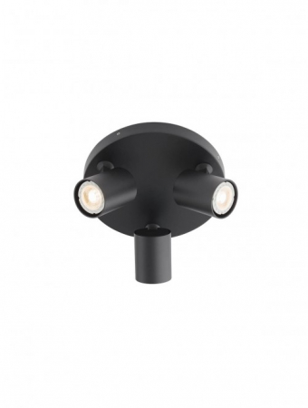 Moderne - Plafoniera Smarter Cameo 04-472 Aluminiu turnat Negru mat GU10 3x35W   IP20