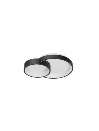 Moderne - Plafonieră Smarter Combi  01-3369 LED 40W 3433 lm CCT Metal Negru mat IP20