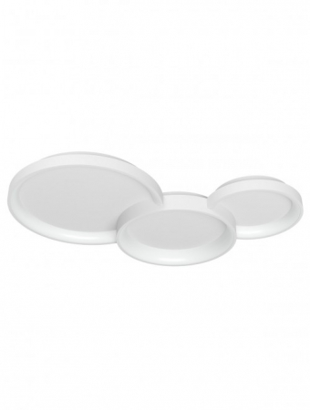 Moderne - Plafonieră Smarter Combi  01-3373 LED 72W 5898 lm CCT Metal Alb mat IP20