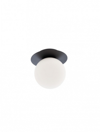Moderne - Plafonieră Smarter Haiku  01-3129 E14 1x28W   Metal Negru mat IP20