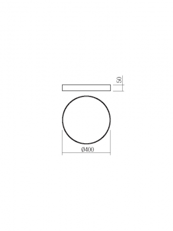 Plafoniera Smarter Knob 05-931 Metal Alb mat LED 36W 3000K-6500K 2180lm IP20 [1]