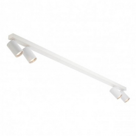 Moderne - Plafoniera Smarter Modi, alb, 4XGU10, L.118 cm, 01-3508