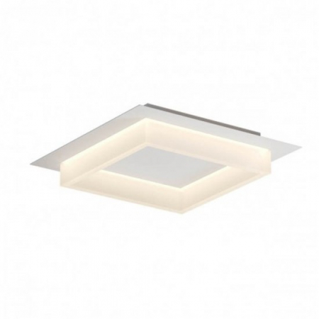 Plafoniere - Plafoniera Smarter Perimetro, alb mat, LED CCT, 28W, 3000K-4000K-6500K, 1655 lumeni, L.35 cm, 05-971