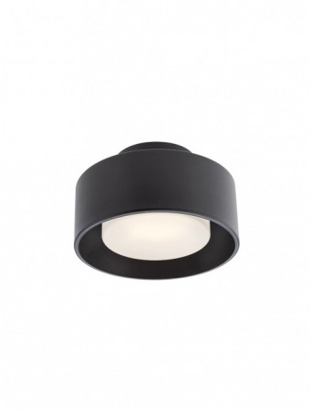 Moderne - Plafonieră Smarter Punkt  01-3098 LED 6W 374 lm 3000K Metal Negru mat IP20