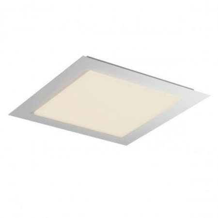 Moderne - Plafoniera Smarter Tatami, alb mat, LED CCT, 50W, 3850 lumeni, 3000K/4000K/6500K, L.65 cm, 05-1001