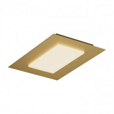 Plafoniere - Plafoniera Smarter Tatami, auriu mat, LED CCT, 36W, 2340 lumeni, 3000K/4000K/6500K, L.50 cm, 05-993