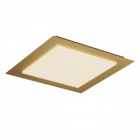 Moderne - Plafoniera Smarter Tatami, auriu mat, LED CCT, 50W, 3850 lumeni, 3000K/4000K/6500K, L.65 cm, 05-1002