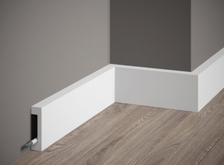 PROFILE DECORATIVE - Plinta Polimer Rigid Polyforce Mardom MD008 80x17x2000 mm