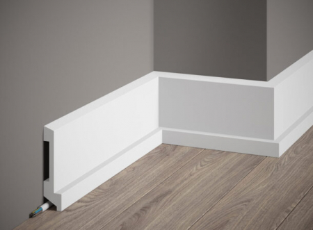 PROFILE DECORATIVE - Plinta Polimer Rigid Polyforce Mardom MD025 110x27x2000 mm