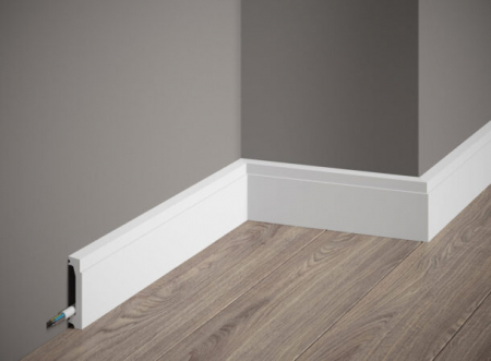 PROFILE DECORATIVE - Plinta Polimer Rigid Polyforce Mardom MD027 60x13x2000 mm
