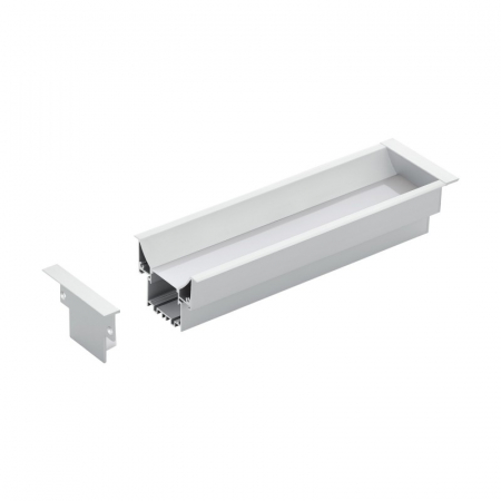 Incastrate - Profil banda LED incastrat 3 EGLO 98999, Aluminiu
