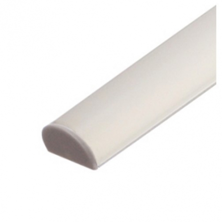 Speciale - Profil LED aparent ARC 12, aluminiu, lungime 2m, 20mm x 3,3mm + Dispersor Semirotund click