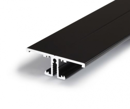 Speciale - Profil LED aparent BACK 10, negru, lungime 2m, 40mm x 13,5mm