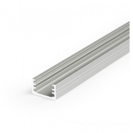 ILUMINAT - Profil LED aparent SLIM 8, aluminiu anodizat, lungime 2m, 12,2mm x 7mm + Dispersor Alb mat click