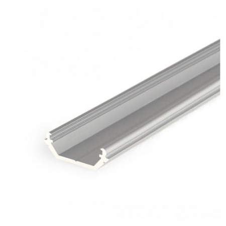 ILUMINAT - Profil LED de colț QUARTER 10, aluminiu anodizat, lungime 2m, 14,5mm x 14,5mm + Dispersor alb mat