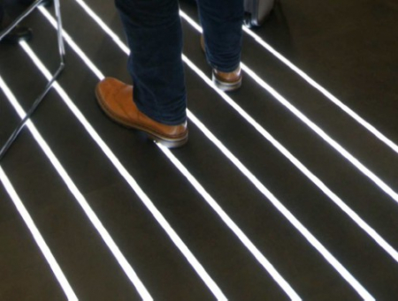 Profil LED de pardoseală FLOOR12, aluminiu anodizat, lungime 2m, 13,7mm x 15,8mm [5]