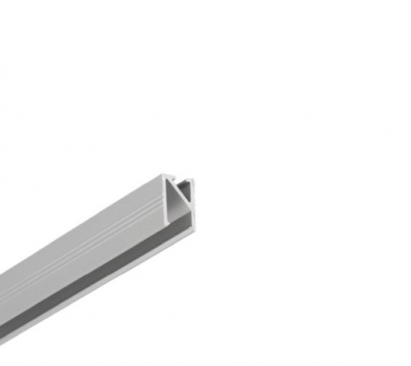 Incastrate - Profil LED încastrat HI8 , anodizat, lungime 2m, 12,2mm x 8,2mm + Dispersor alb mat click