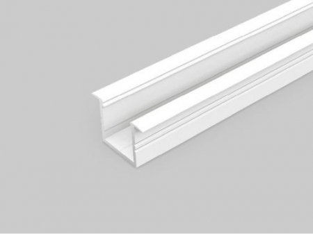 Incastrate - Profil LED încastrat SMART-IN16, alb, lungime 2m, 28mm x 18,6mm + Dispersor alb mat click