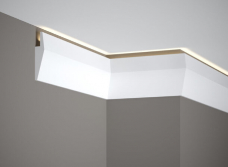 Profile pentru LED - Profil LED Polimer Rigid Polyforce Mardom MD016 100x23x2000 mm