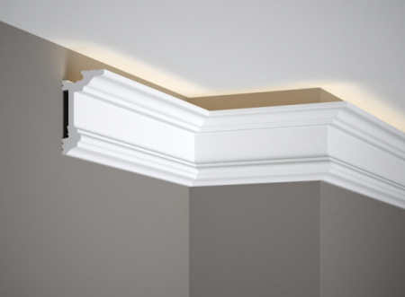PROFILE DECORATIVE - Profil LED Polimer Rigid Polyforce Mardom MD137 96x55x2000 mm