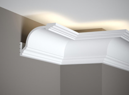 Profile pentru LED - Profil LED Polimer Rigid Polyforce Mardom MD156 145x110x2000 mm