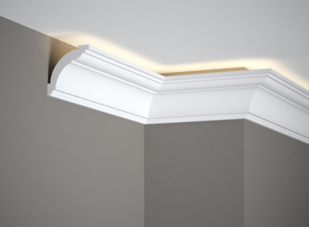 PROFILE DECORATIVE - Profil LED Polimer Rigid Polyforce Mardom MD367 72x70x2000 mm