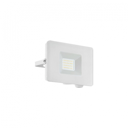 ILUMINAT EXTERIOR - Proiector exterior EGLO FAEDO 33153, LED 20W 1800lm 5000k, Aluminiu/Alb