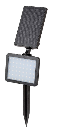 Proiector exterior fatade/plante solar Rabalux Kelna LED 9,6W 200lm 4000K plastic black stil modern DC 3.7V IP44 77011 [4]