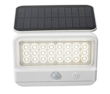 Proiector exterior solar Rabalux Flaxton LED 7W 700lm 4000K plastic white stil modern DC 3.7V IP54 77090 [2]