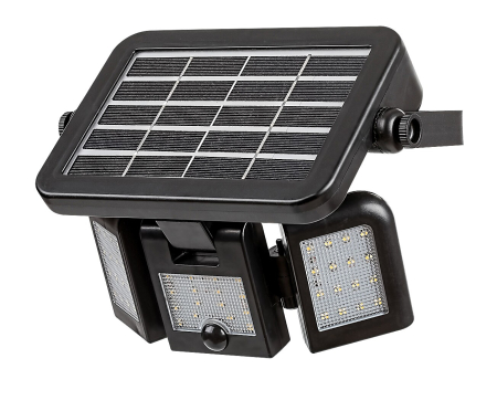 Proiector exterior solar Rabalux Lihull LED 9,6W 500lm 4000K plastic black stil modern DC 3.7V IP44 77020 [3]