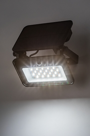 Proiector exterior solar Rabalux Tarcal LED 6W 1000lm 3000K, 4000K, 6500K plastic black stil modern DC 3.7V IP65 77159 [4]