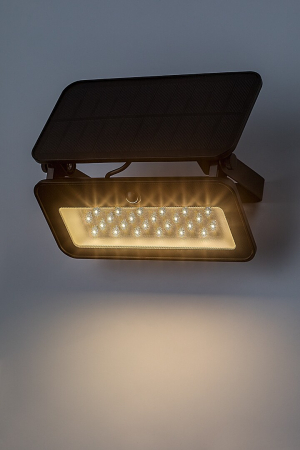 Proiector exterior solar Rabalux Tarcal LED 8W 1200lm 3000K, 4000K, 6500K plastic black stil modern DC 3.7V IP65 77160 [2]