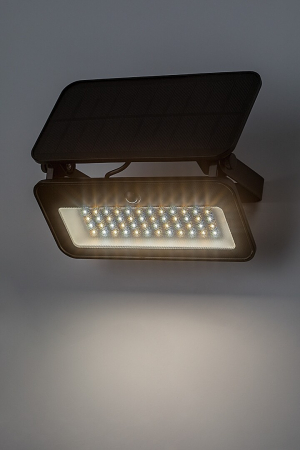Proiector exterior solar Rabalux Tarcal LED 8W 1200lm 3000K, 4000K, 6500K plastic black stil modern DC 3.7V IP65 77160 [3]
