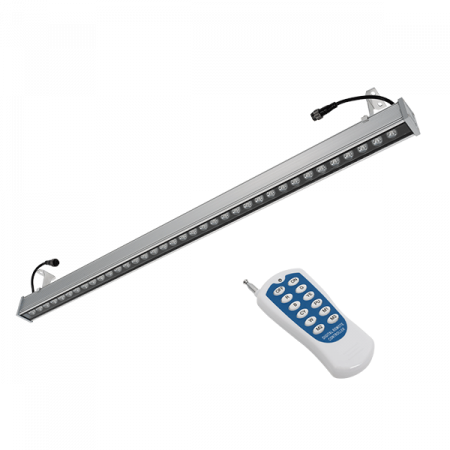 Iluminat Arhitectural - Proiector liniar LED WALL WASH 36W 45grd RGB 220V IP65