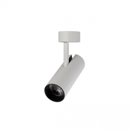 HORECA-COMERCIAL - Proiector orientabil Arelux XFOCUS SURFACE FS20NW SWH 32W COB 4000K 2983 lm 220-240V AC CRI90 Alb sablat IP40