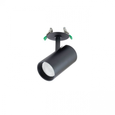 HORECA-COMERCIAL - Proiector orientabil Arelux XGAMMA SURFACE GM23NW SBK 20W COB CREE 4000K 1889 lm 220-240V AC CRI90 Negru sablat IP40